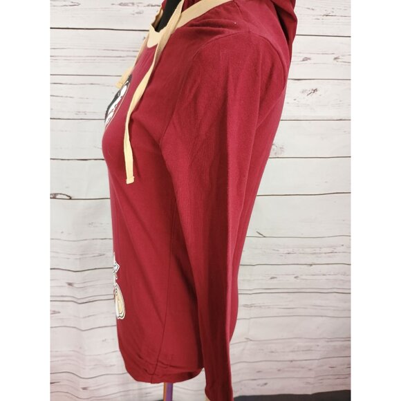 Florida State Seminoles Maternity Womens Long-Sleeve Hooded Tunic Top S By Klutc - Picture 5 of 11